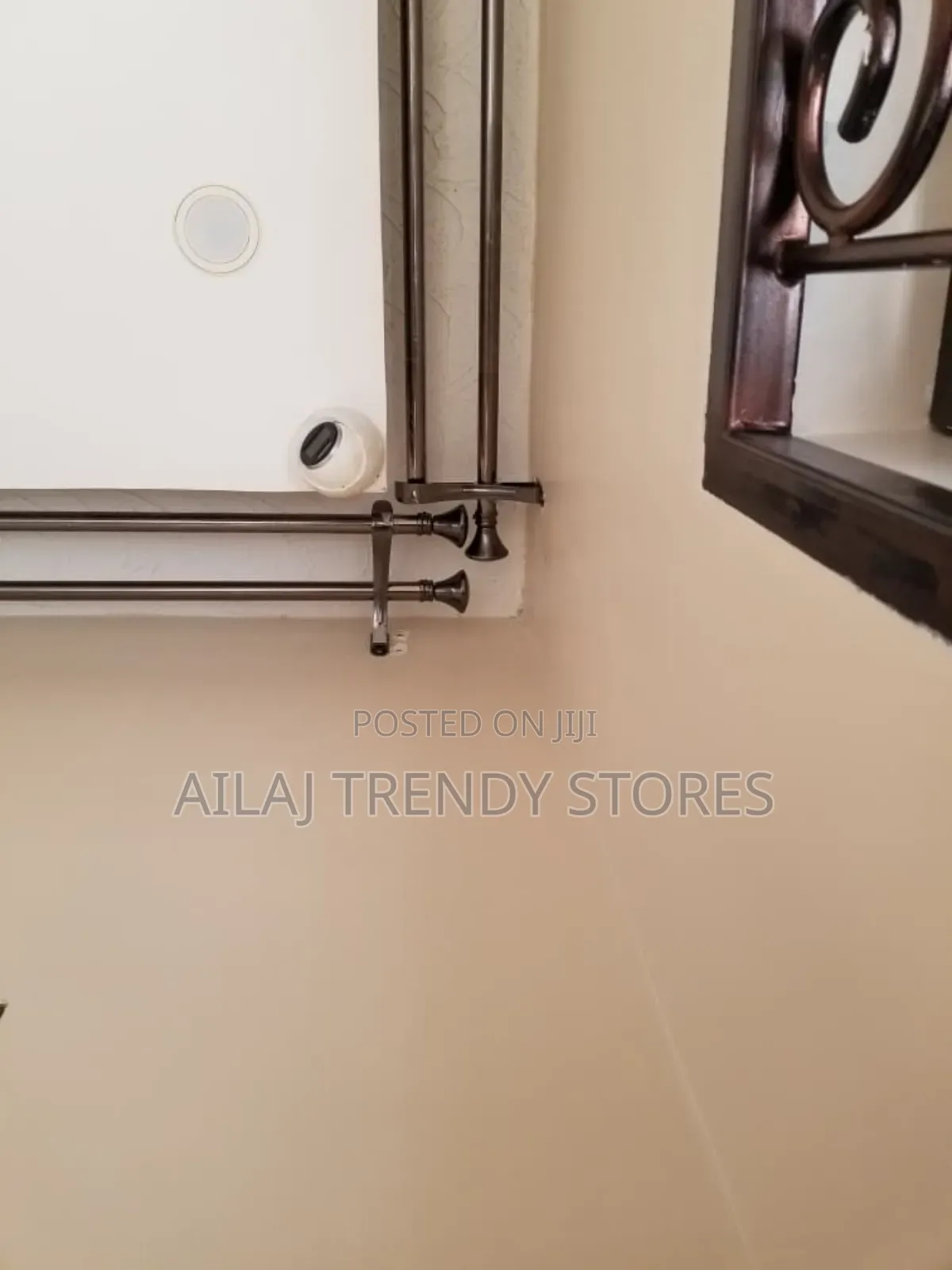 Trendy Metallic Curtain Rods Per Metre