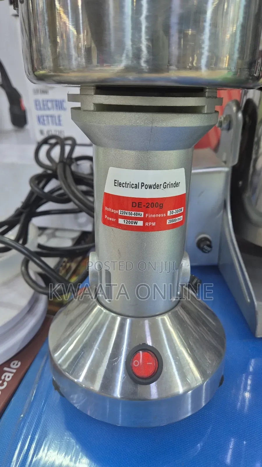 500g Electric Grinder, All Steel Multifunctional Commercial,Superfine