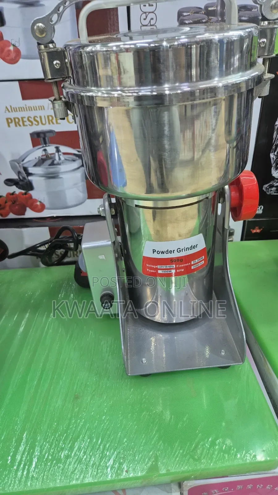 500g Electric Grinder, All Steel Multifunctional Commercial,Superfine