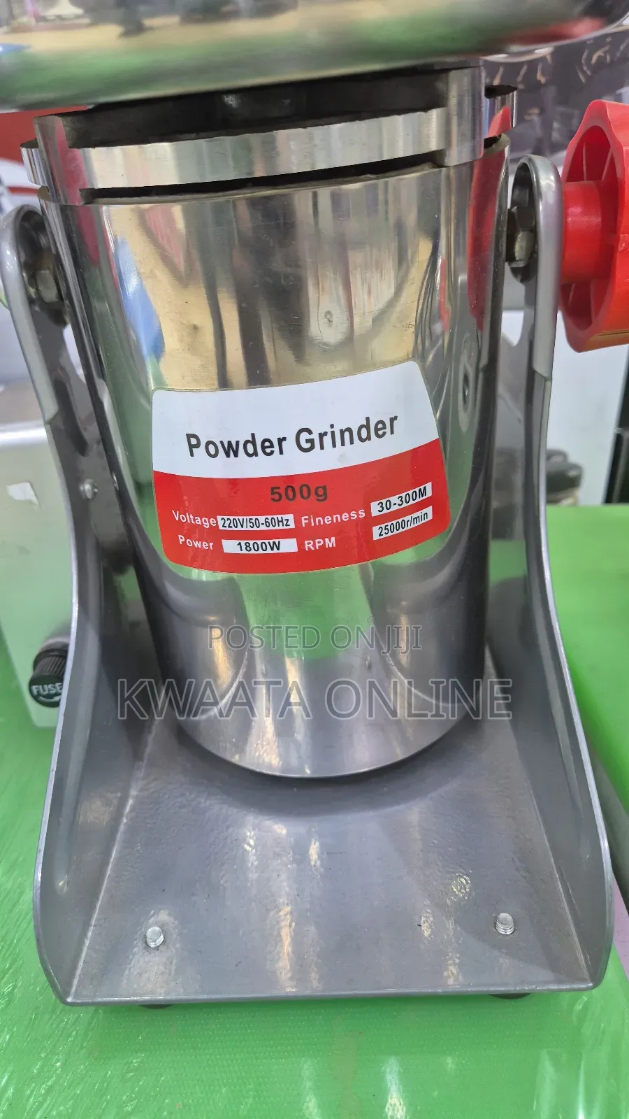 500g Electric Grinder, All Steel Multifunctional Commercial,Superfine