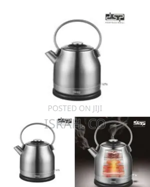 DSP Professional Stainless Steel Electric Kettle, 1,7l