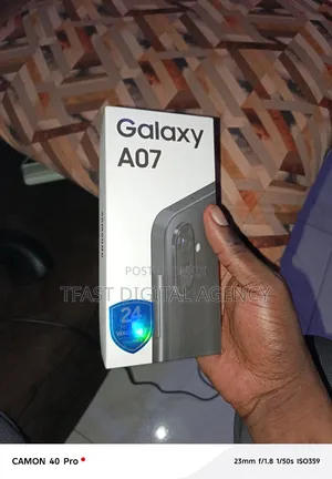 New Samsung Galaxy A07 4G 64 GB Black