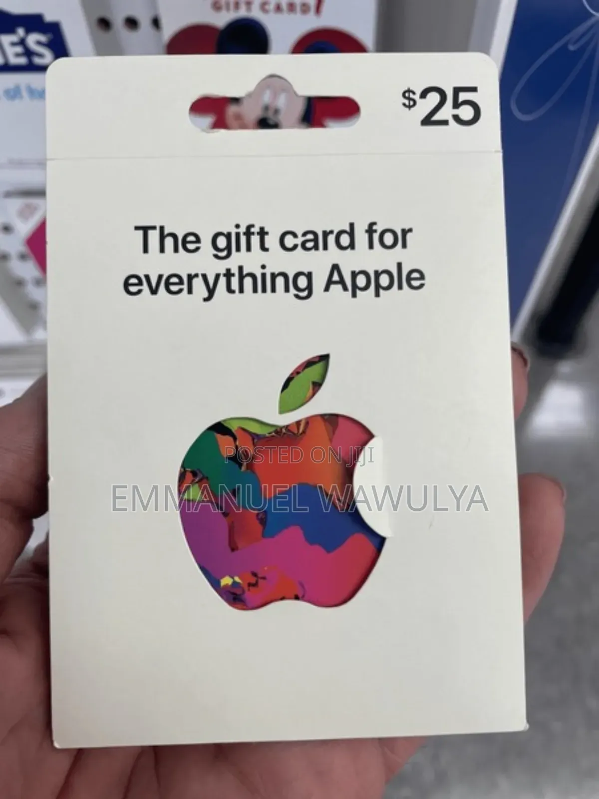 $25 Usa Apple Store Gift Card (Digital)