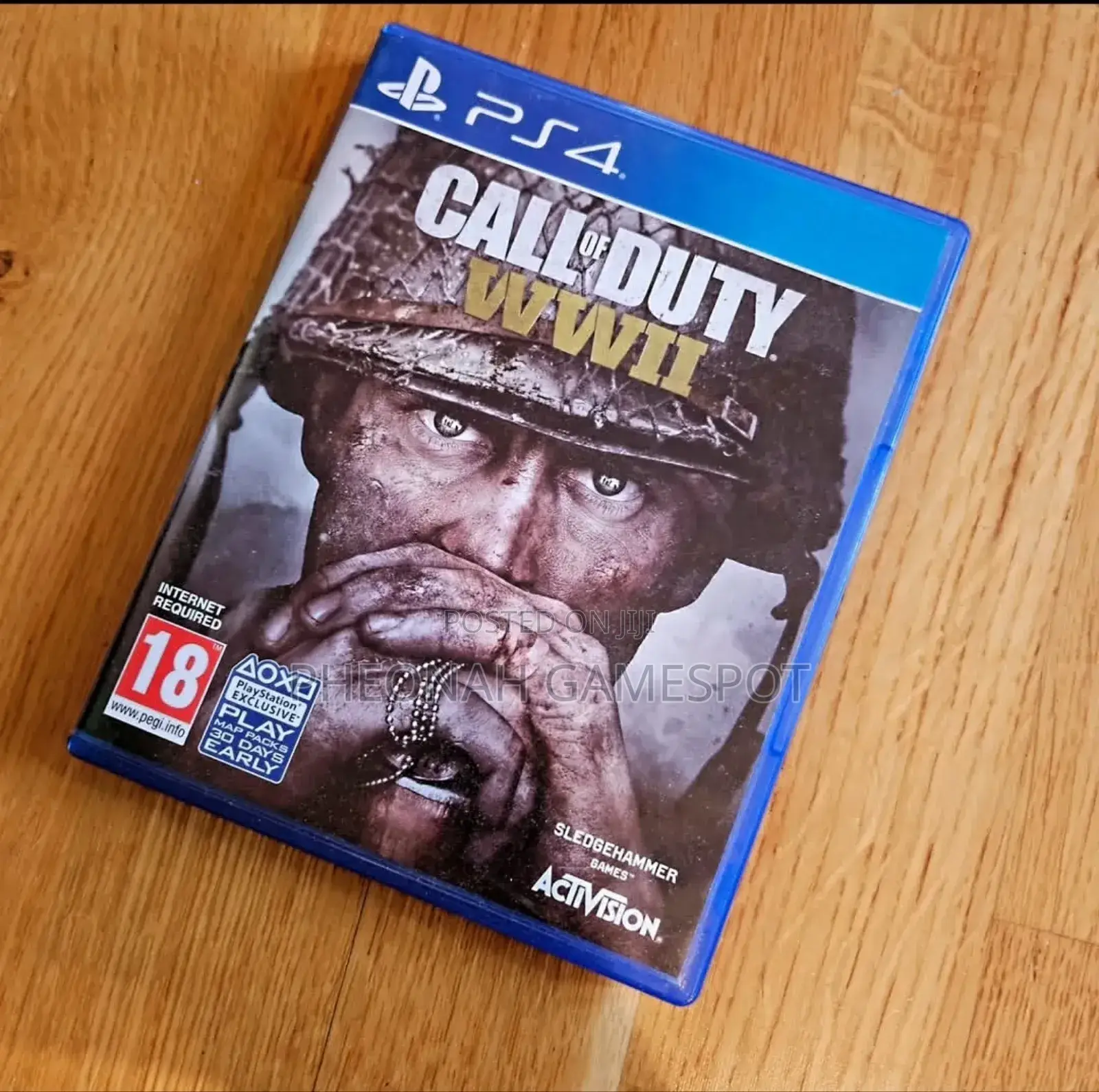 Call of Duty World War 2 Cd for Ps4. Campaign, Multiplayer, Zombies!
