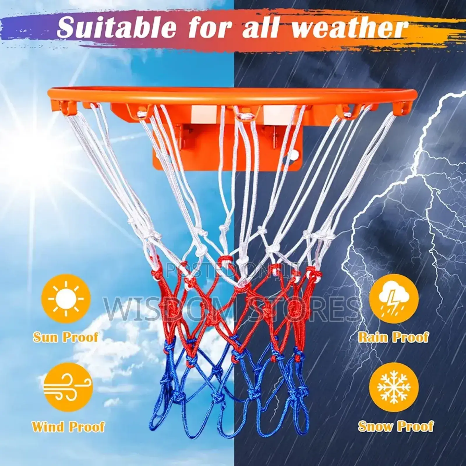 Premium Quality Professional Heavy Duty Basketball Net Replacement