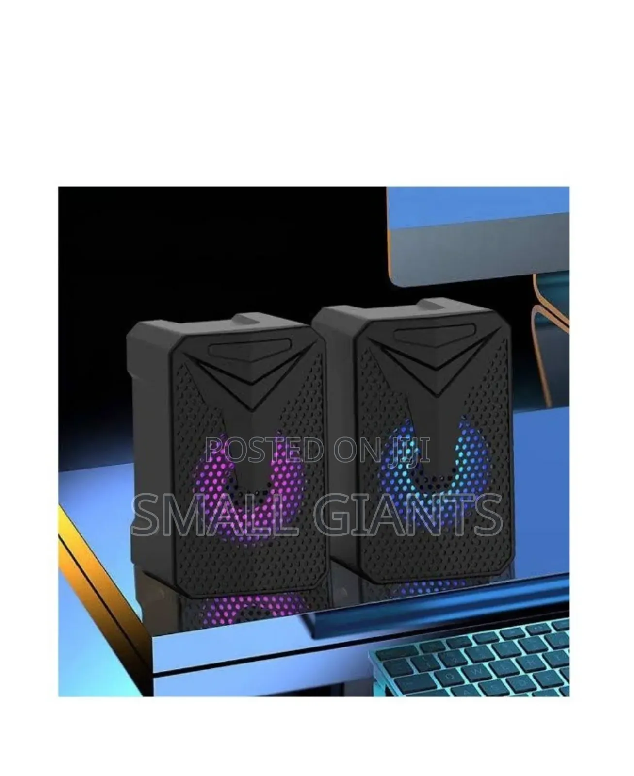 Portable RGB Computer Speakers