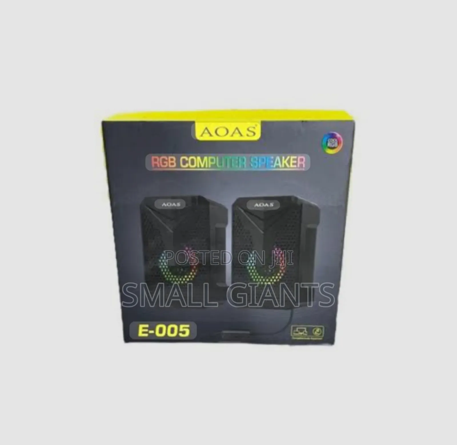 Portable RGB Computer Speakers
