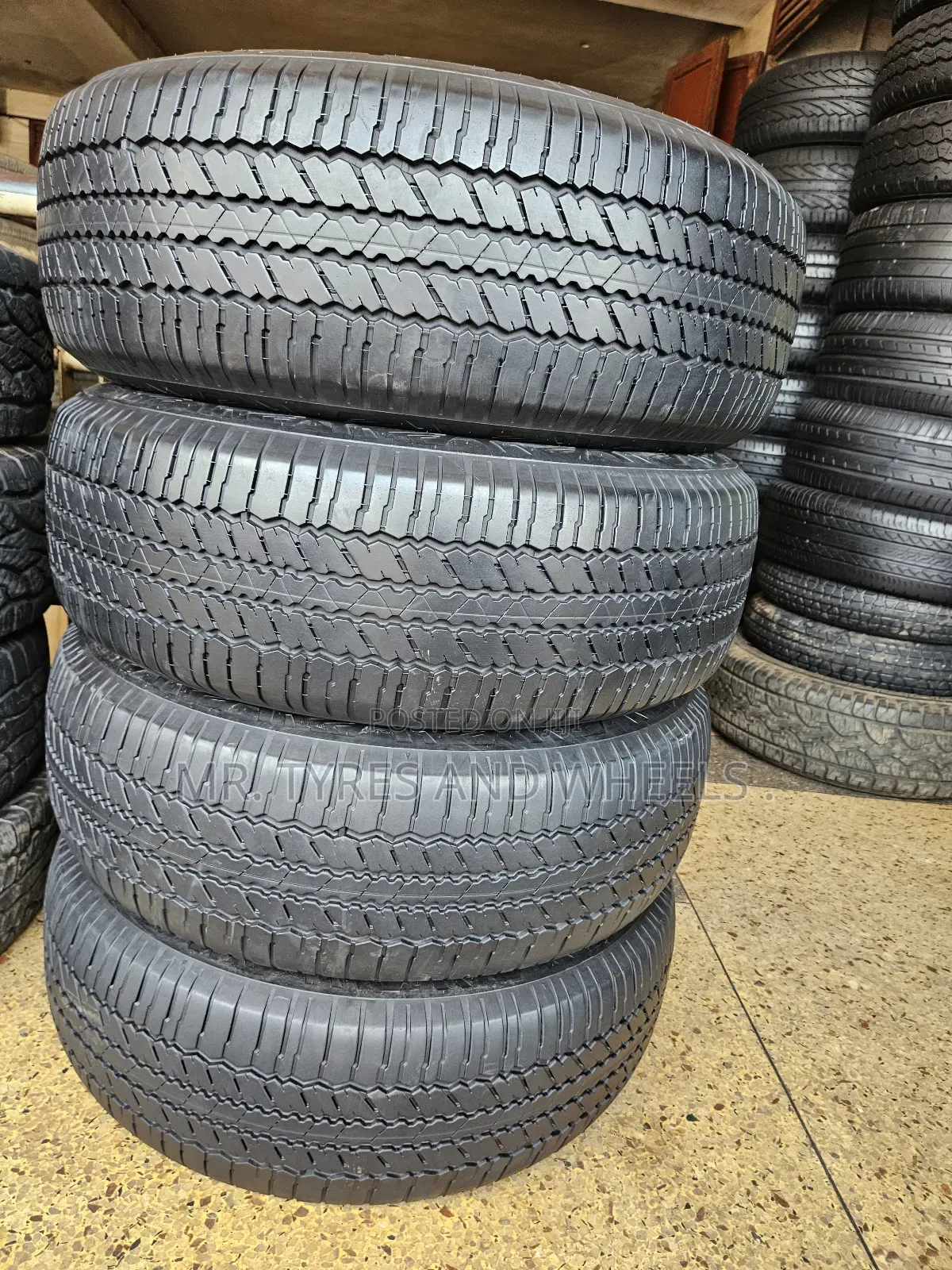 265 65 R18 Bridgestone Dueler at Available Now the Gd Bigger Tires.