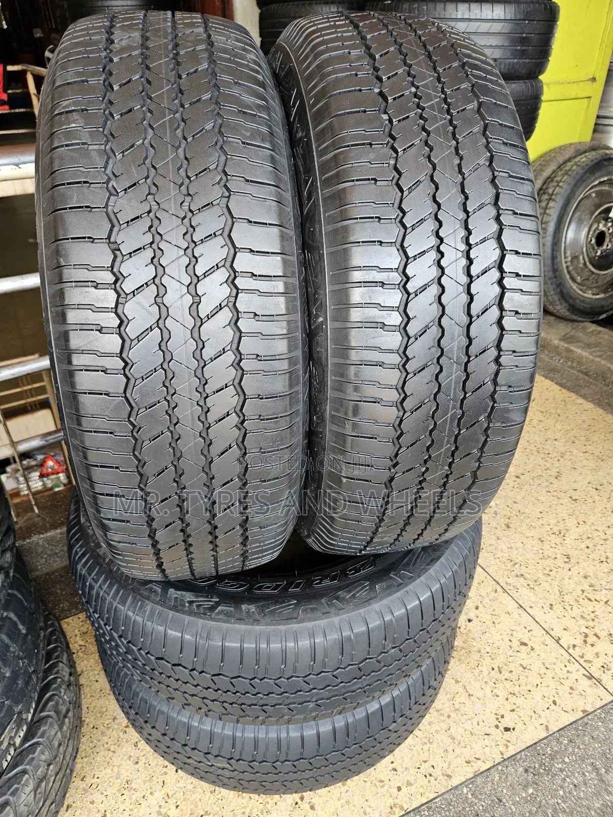 265 65 R18 Bridgestone Dueler at Available Now the Gd Bigger Tires.