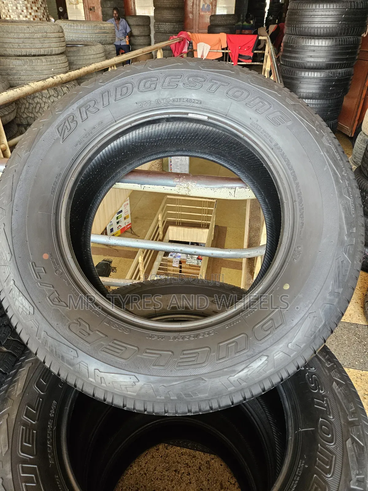 265 65 R18 Bridgestone Dueler at Available Now the Gd Bigger Tires.