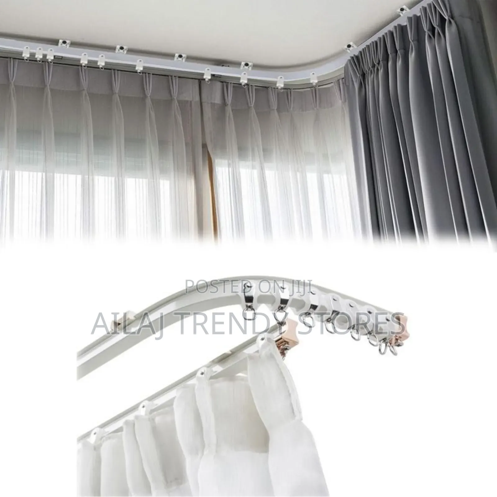 Curveable Ceiling Rails Per Metre