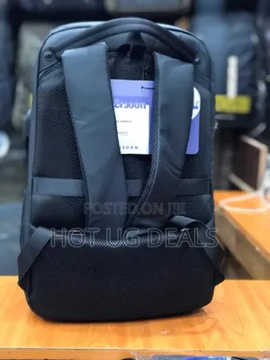 Wiersoon Waterproof Anti-theft Laptop Backpack - Black