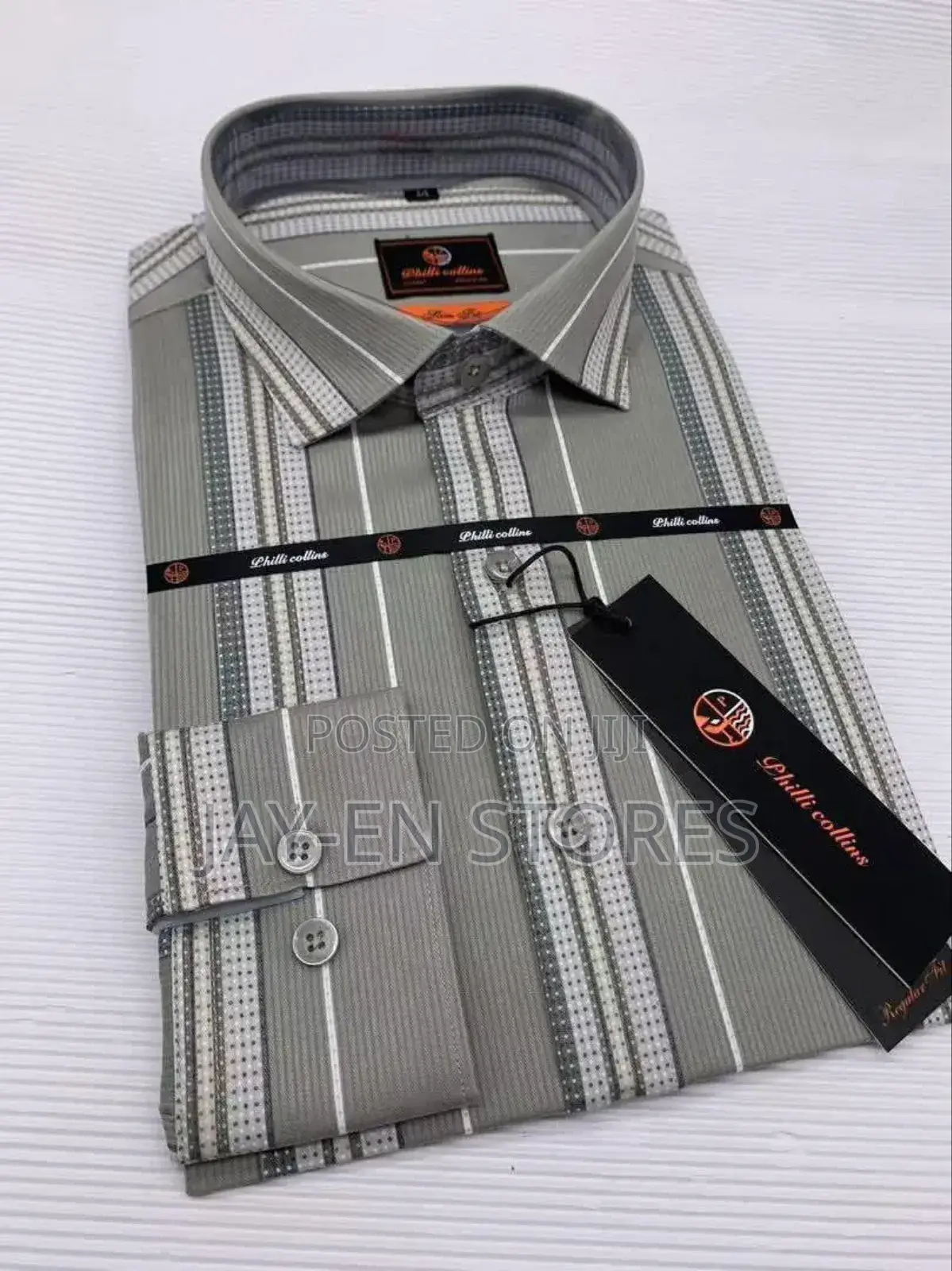 Philli Collins Stripped Shirts