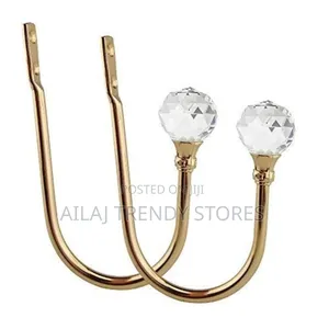 Metallic Curtain Tiebacks