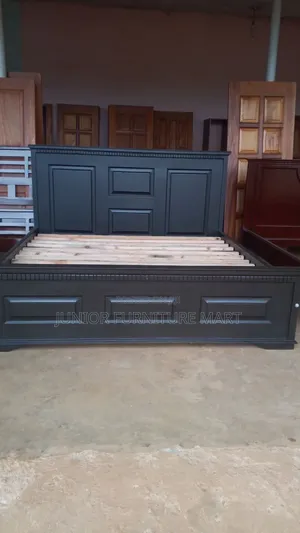 Modern Hardwood Bed