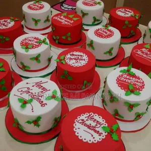 Merry Christmas And Happy New Years Cake