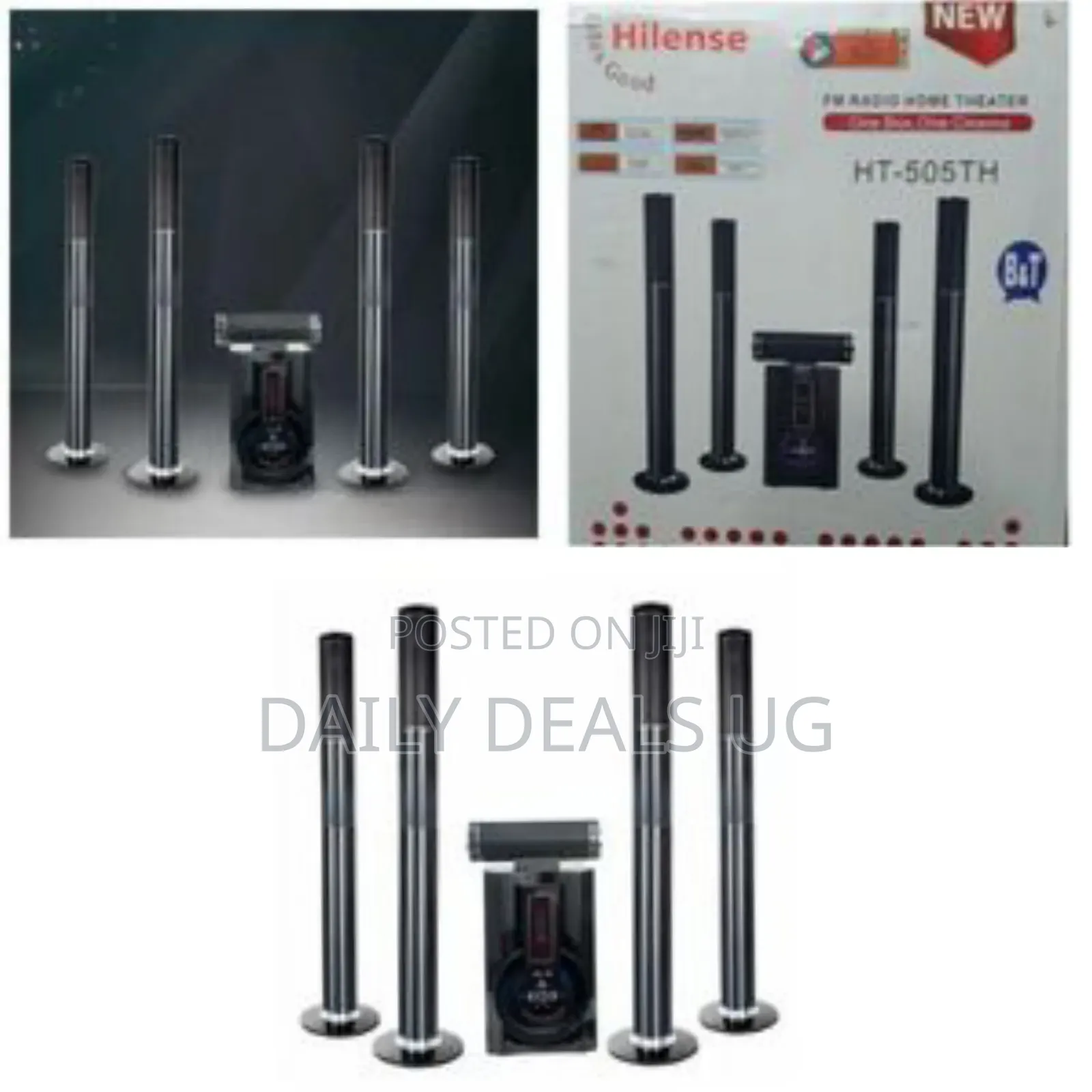 Hilense Large Home Theater Sound Speaker System