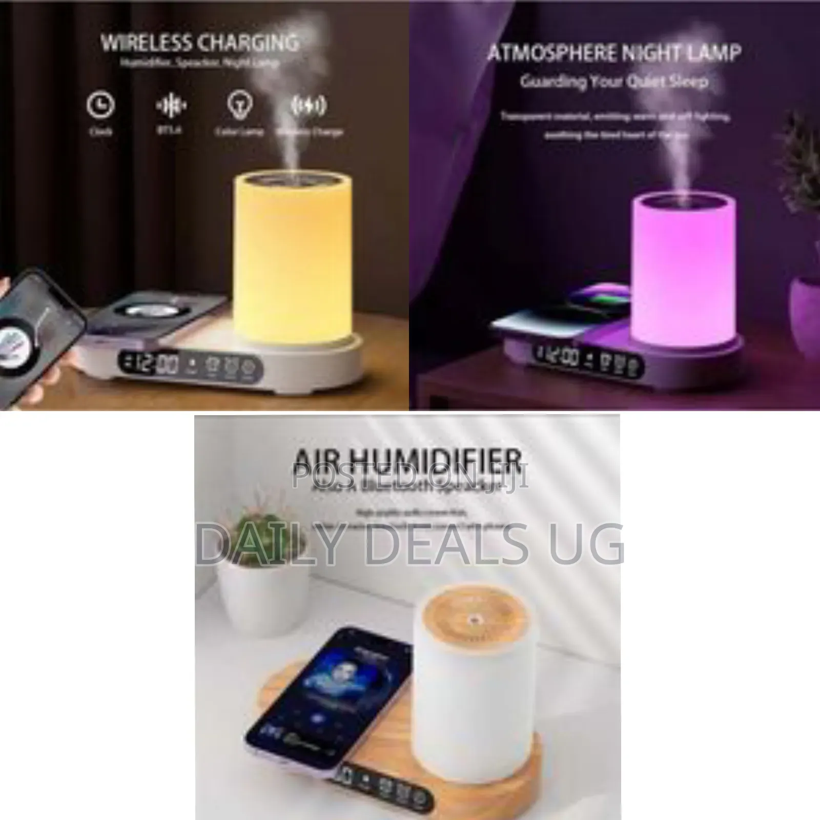 Multi-functional Aromatherapy Machine With Wireless Charger