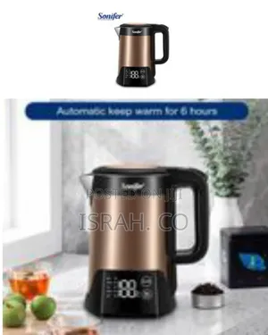 Sonifer Sf-2098 Smart Electric Kettle With Digital Temperature Control