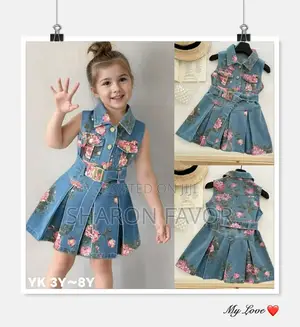 Girls Jean Dress