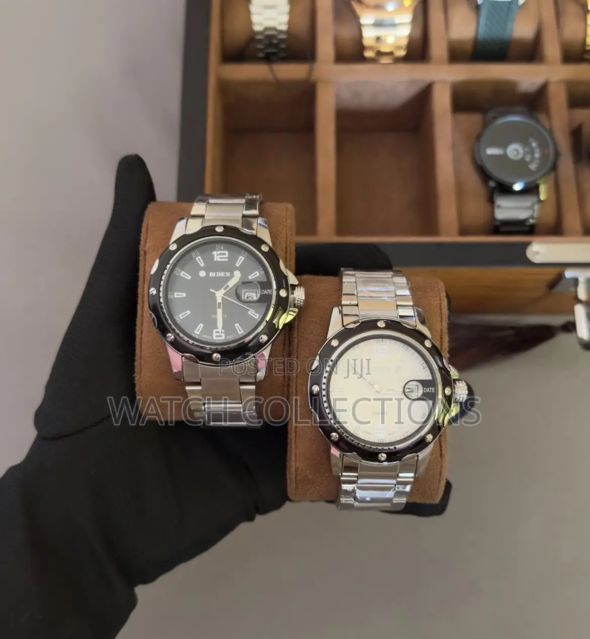 Japan Movement Biden Metallic Watches