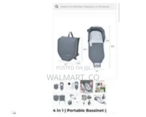 2 in 1 Portable Baby Bassinet and Storage Diaper Bag
