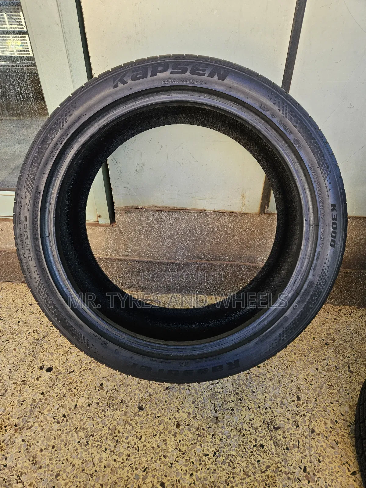 245 40r19 Used Kapsin Bt Almost New. The Tire U a Looking 4 We Have It