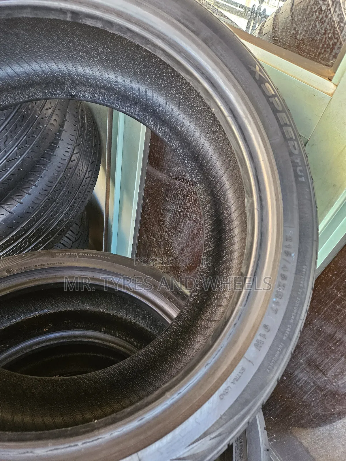 215 45 R17 Xspeed Tourador Very Original and Strong Tires.