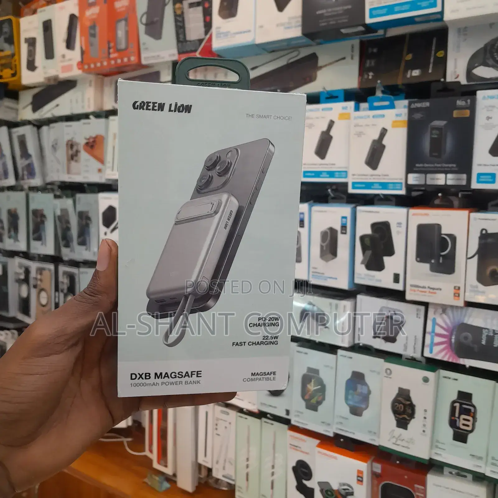 Greenlion DXB 10000mah Magsafe Powerbank/Wireless Portable Powerbank