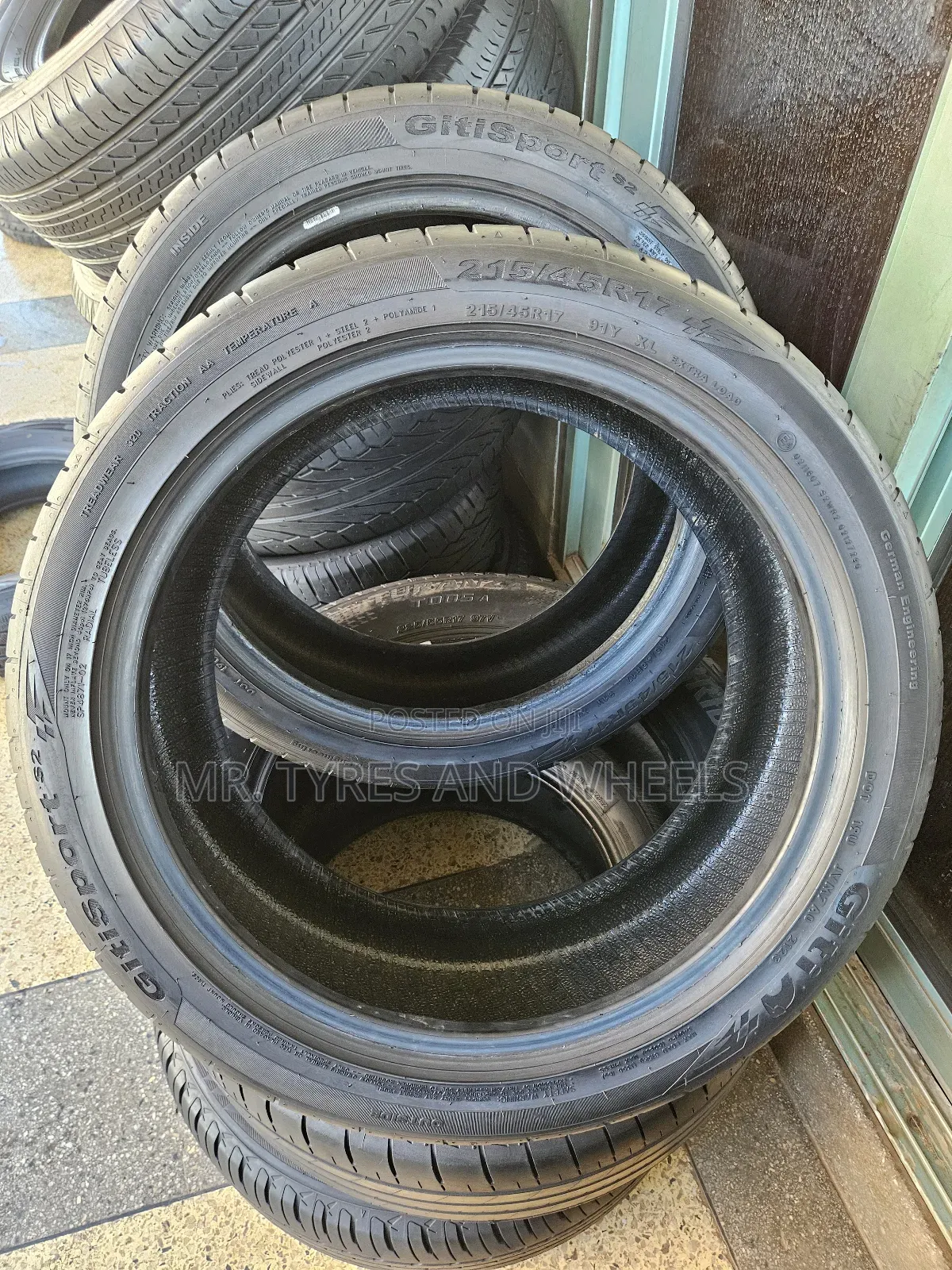 215 45r17 Gitisport Its Also a Made N Japan Tire Vry Strong N Original