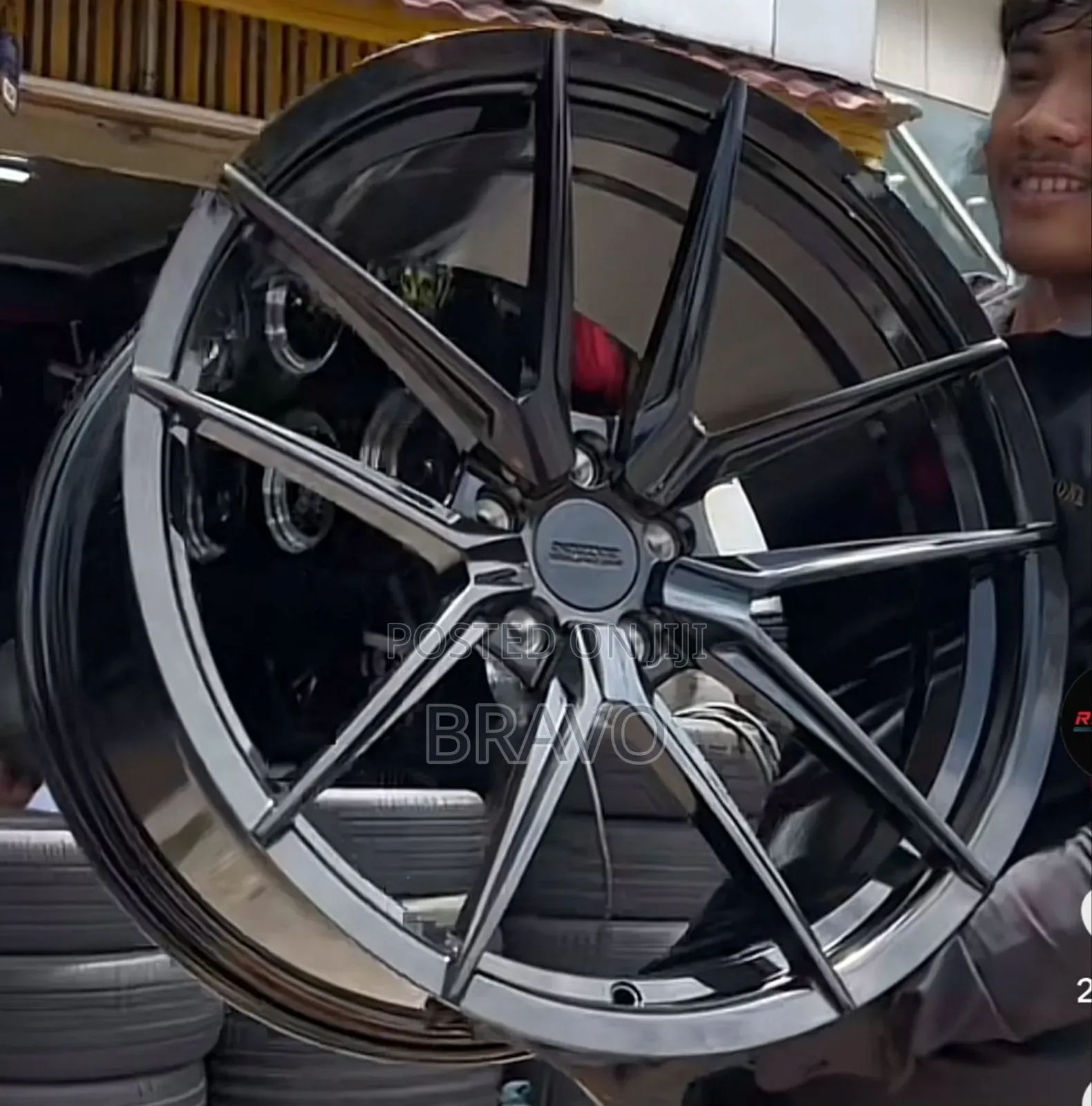 New Rims for Harrier Size 20 Offset .8