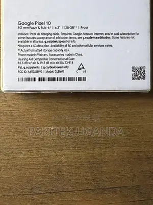 New Google Pixel 10 256 GB White