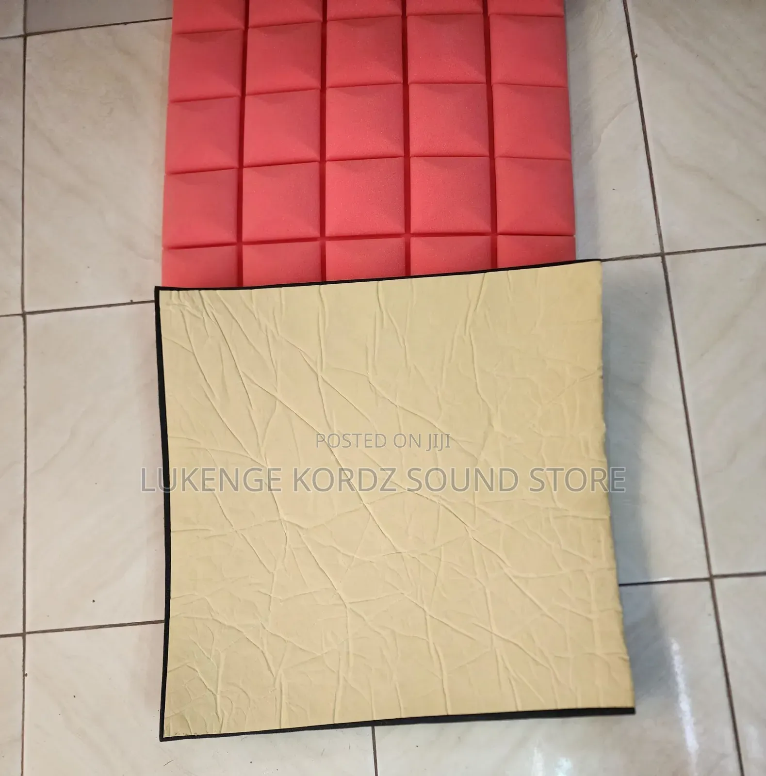 Sound Proof in Black and Red