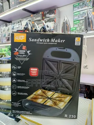 Raf R.230 Electric Sandwich Maker With a 1400w Rating.