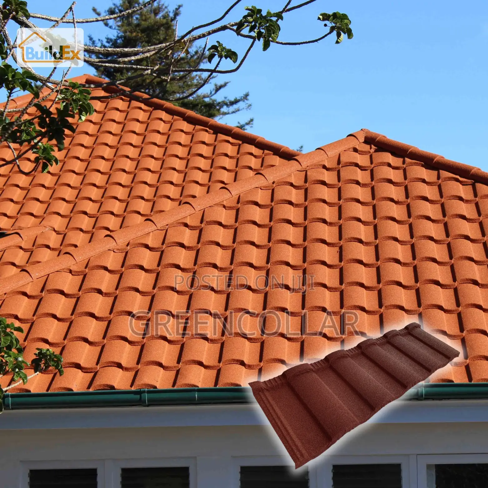 Stone Coated Roofing Tiles