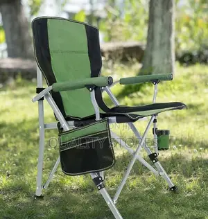 Heavy Duty Camping Chair Green