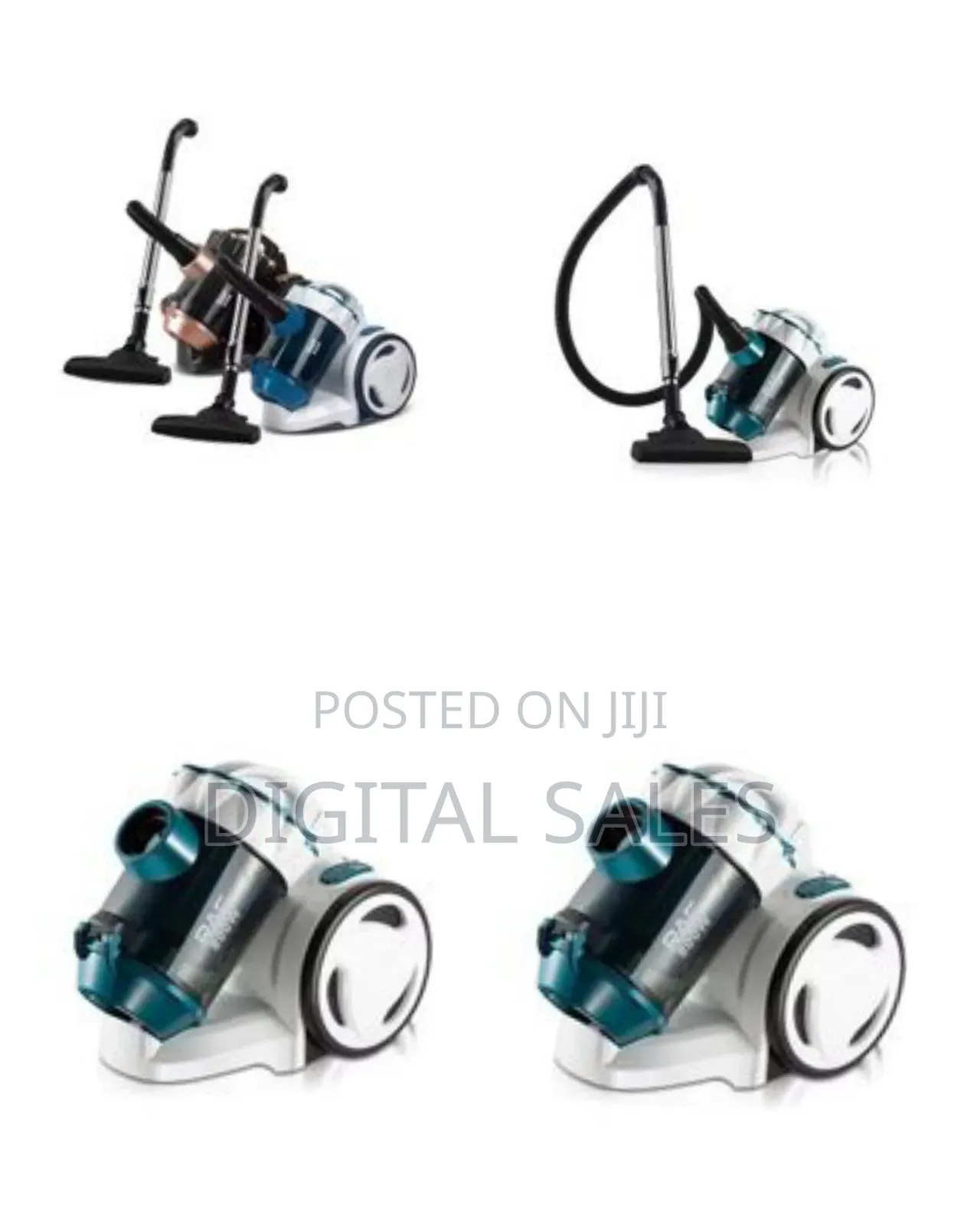 Raf Powerful Bagless Canister Vacuum Cleaner -