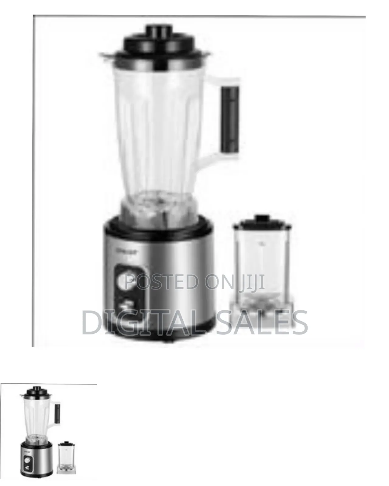 Sokany Versatile 2-in-1 Blender Grinder