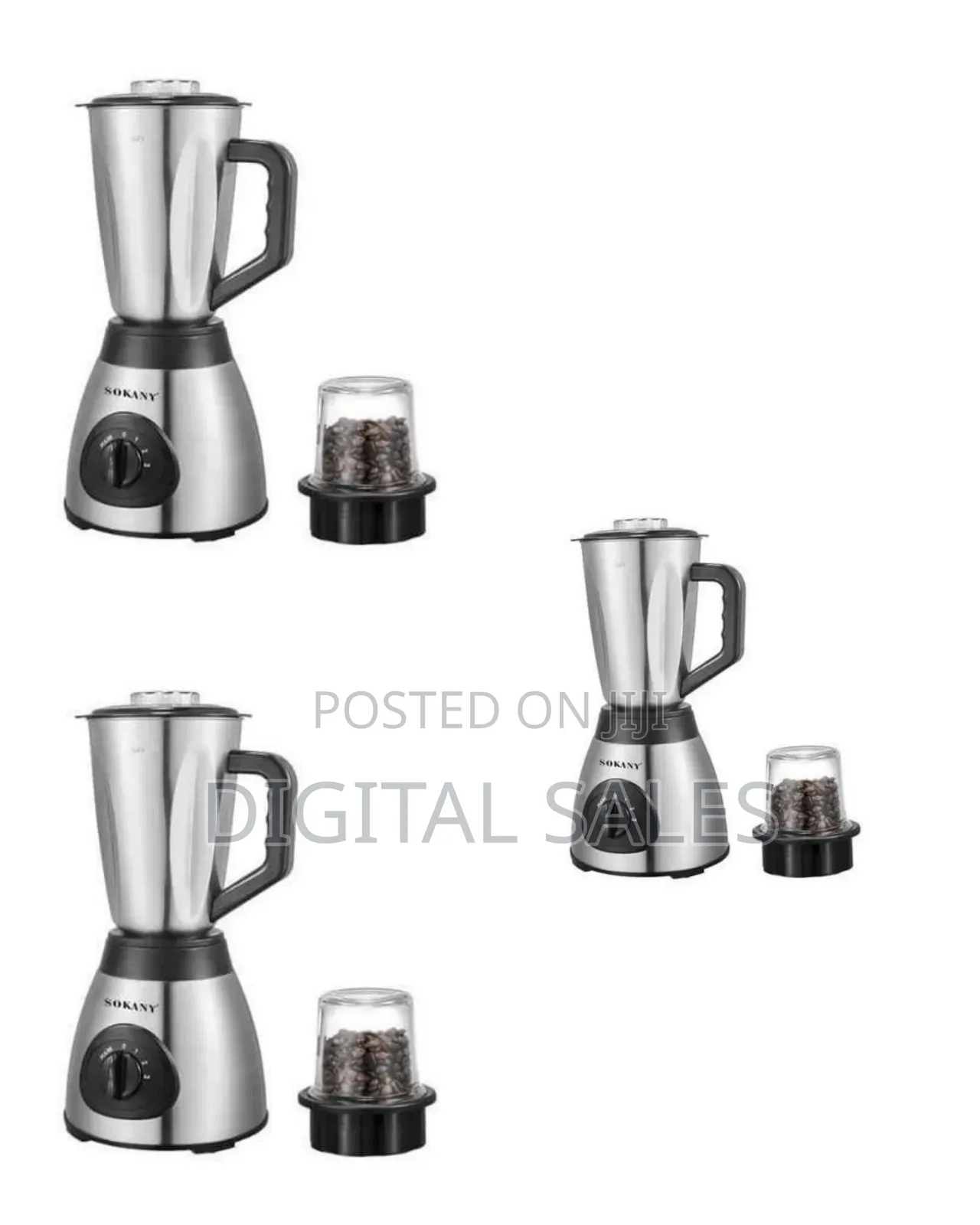 Sokany Multi-Purpose Blender With Grinder