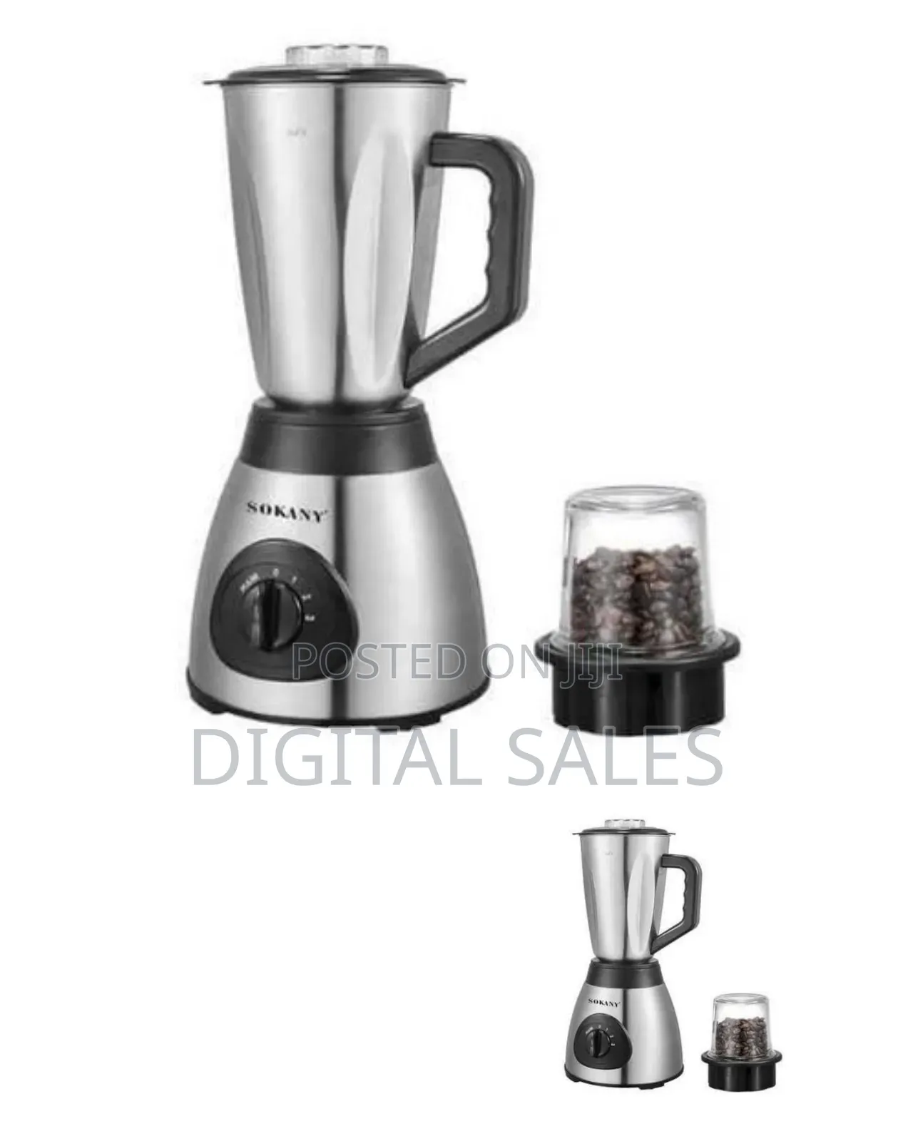 Sokany Multi-Purpose Blender With Grinder