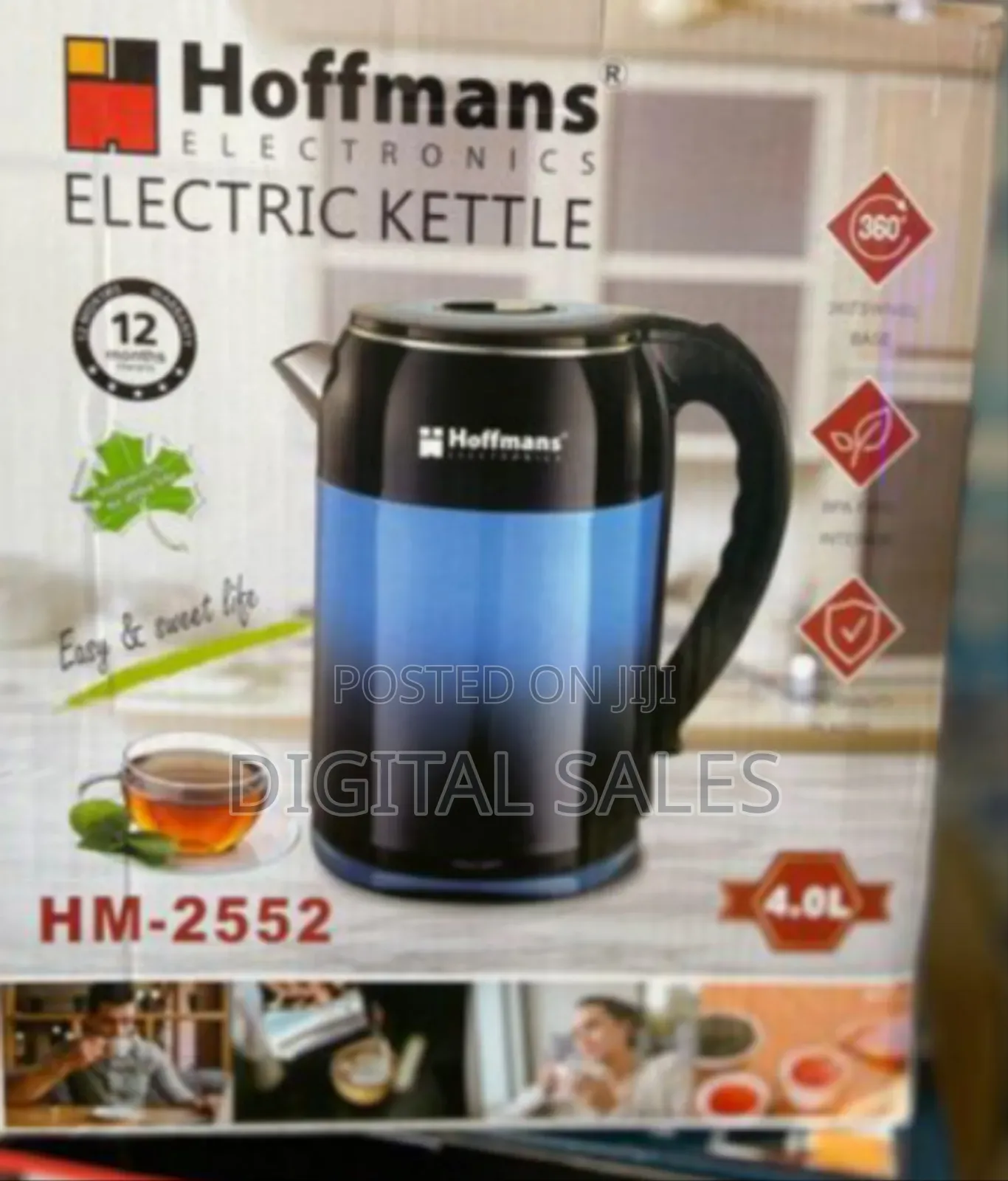 Hoffmans Electric Tea Kettle