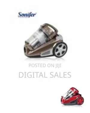 Sonifer Powerful Bagless Canister Vacuum Cleaner - Multicolor