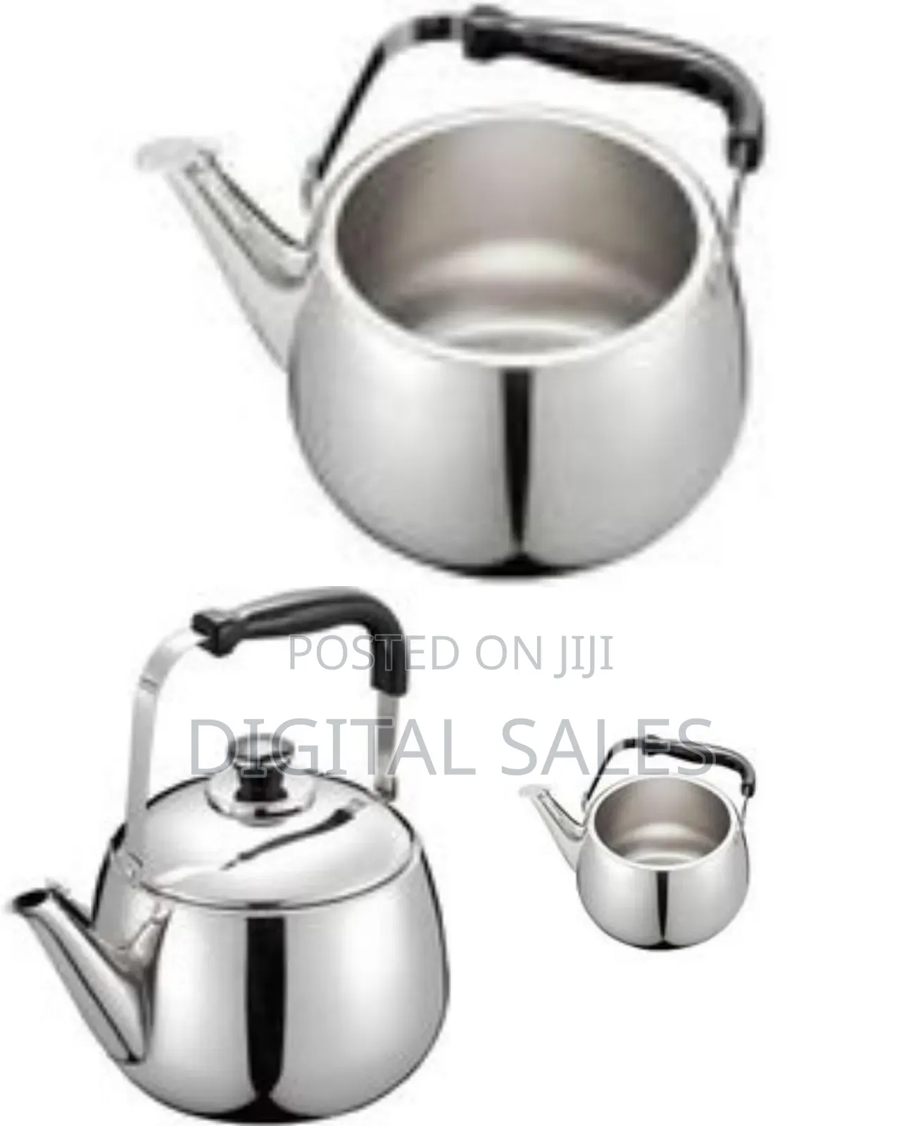 Classic Stainless Steel Stovetop Kettle With Ergonomic Handle
