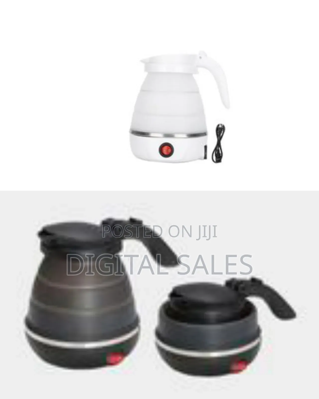 Portable Collapsible Electric Travel Kettle
