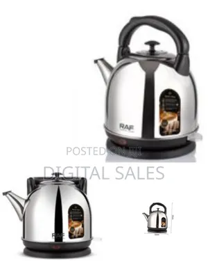 Raf Stainless Steel Classic Electric Kettle, 4 Litres - Multicolor