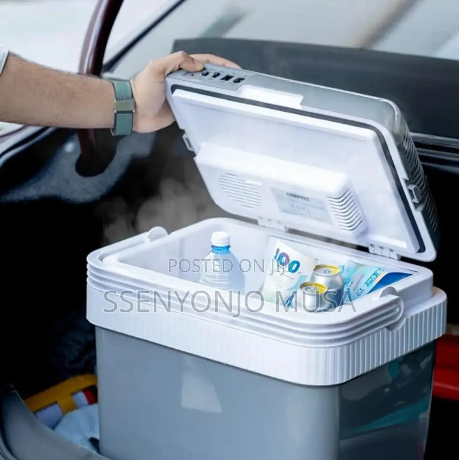 Geepas 24l Hot Cold Car Fridge – Portable Electric Cooler Warmer