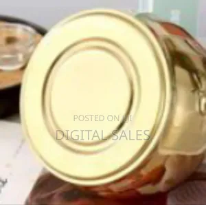 Luxury Gold-Toned Stainless Steel Teapot / Stovetop Kettle