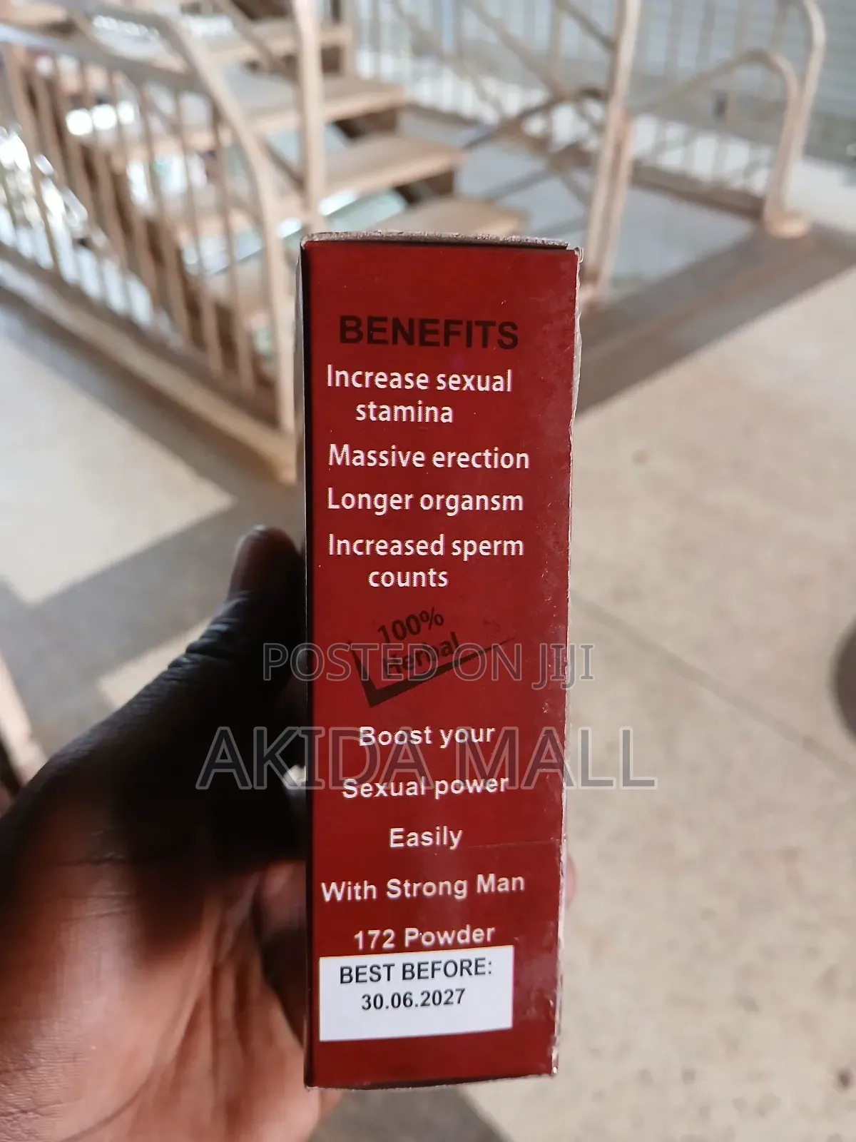 Strong Man Power Plus 172 Powder Herbal Male Enhancement Supplement