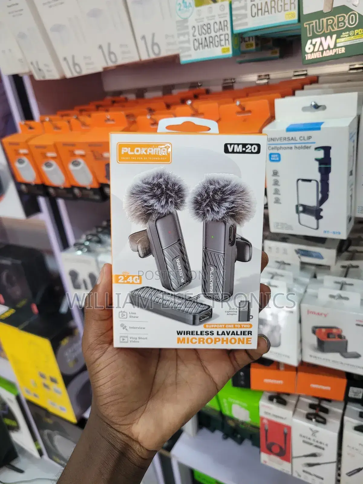 Plokama Vm-20 Wireless Lavalier Microphone