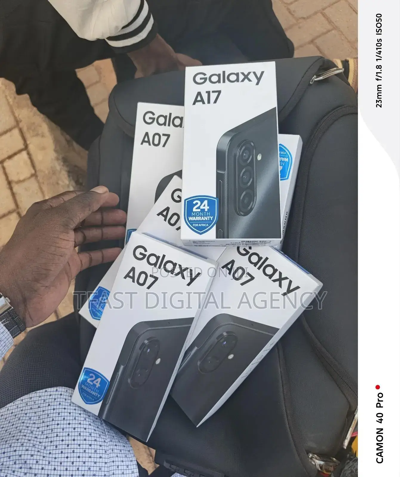 New Samsung Galaxy A07 4G 64 GB Black